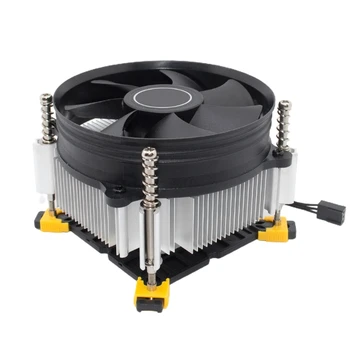 Вентилятор Процессорного Кулера 9 см Радиатор процессора 2000 об./мин. Охлаждающий Радиатор для LGA 115X 1200 1700 1356 1150 1151 1155 1156 1200 1700