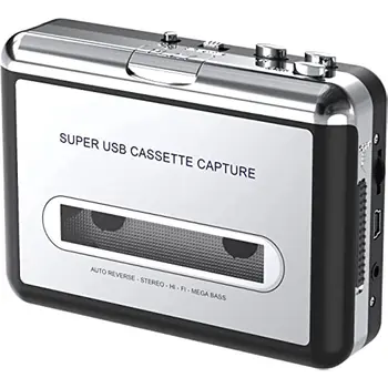 Кассетный плеер Walkman в MP3 CD Конвертер, аудио музыкальный плеер, совместимый с портативным ПК, компьютер, преобразующий кассету в цифровую