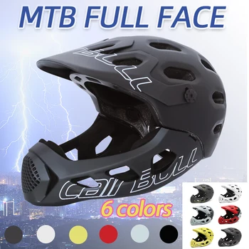 Полнолицевый шлем MTB С солнцезащитным козырьком Велосипедные Шлемы Для Мужчин и Взрослых Для Скоростного спуска BMX Велосипедный Мотоциклетный шлем