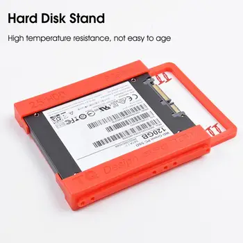 2,5-3,5-дюймовая подставка для жесткого диска, держатель SSD-накопителя, профессиональный адаптер SSD-накопителя с защитой от растрескивания, кронштейн для настольного компьютера