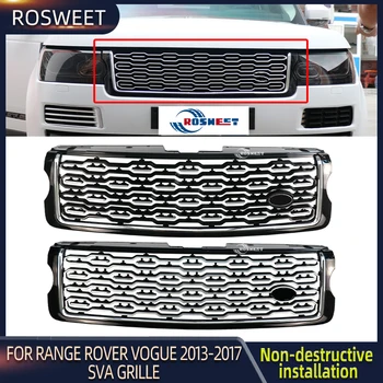 Передняя Решетка Радиатора Для Land Rover Range Rover Vogue L405 2013 2014 2015 2016 2017 Обновление 2018 SVA Style Центральные Автомобильные Аксессуары