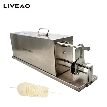 Картофелекопалка электрическая спиральная машина для резки картофеля Whirlwind Cut Potato Maker