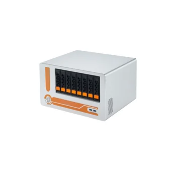 Мини-сервер серии Nas с 8 отсеками на шасси с возможностью горячего подключения, Сетевое хранилище данных, Промышленное управляющее оборудование