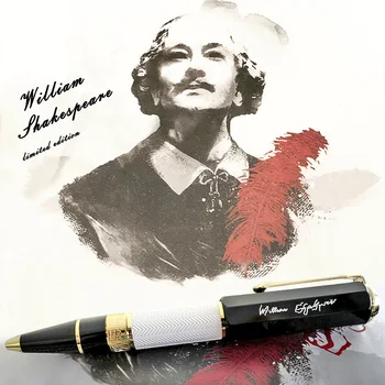 Шариковая ручка MSS Premier 1: 1 Detail Luxury Writer Edition William Shakespeare MB Из Углеродного волокна С серийным номером 6836/9000