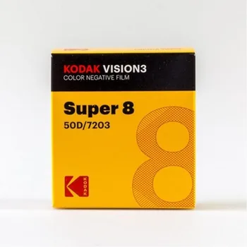 Original1-3 упаковки Kodak Vision3 Super 8 мм пленка 50D 200T Пленка Super 8 цветов Точечная Дата свежая