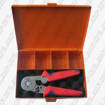 Наборы инструментов для обжима ручных клемм/комплекты со щипцами для кабельных наконечников, металлическая коробка