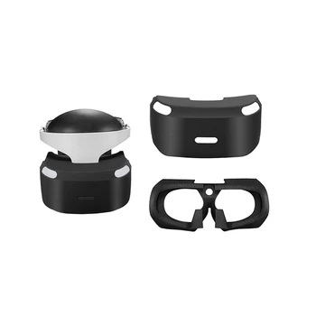Мягкий силиконовый чехол для гарнитуры Sony PlayStation VR, защитные очки, противоскользящая резиновая накладка для контроллера PS4 VR