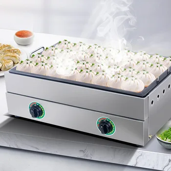 Коммерческая газовая печь для жарки на квадратном столе, сковорода для жареных клецек, газовая электрическая машина для приготовления блинчиков, сковорода с антипригарным покрытием