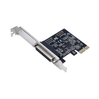 Высококачественный параллельный порт DB25 25Pin Pcie Riser Card LPT Принтер для PCI-E Express Card Конвертер адаптер