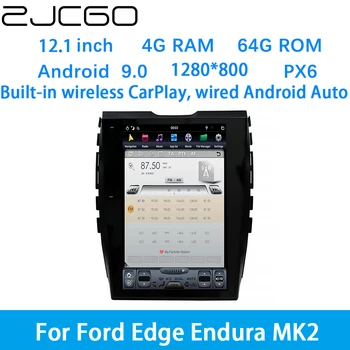 ZJCGO Автомобильный Мультимедийный Плеер Стерео GPS DVD Радио Навигация Android Экранная Система для Ford Edge Endura MK2 2015 ~ 2020