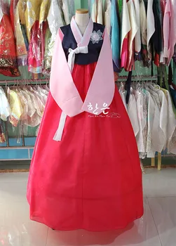 Корейская импортная ткань / Корейский традиционный Ханбок / Приветственное платье / Цена продажи