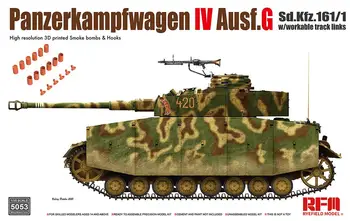 Комплект моделей RYEFIELD RM5053 Panzerkampfwagen IV в масштабе 1: 35 и РЕШЕНИЕ Для МОДЕРНИЗАЦИИ RM2009