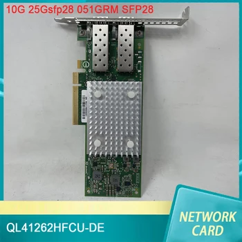 Новая Сетевая карта QL41262HFCU-DE для DELL Qlogic 10G 25Gsfp28 051GRM SFP28 высокого Качества Быстрая доставка