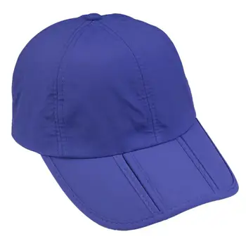 Складная Быстросохнущая бейсболка с дышащей сеткой, Солнцезащитная шляпа, Регулируемый Козырек для взрослых, Летняя кепка для бега, Велосипедные спортивные кепки