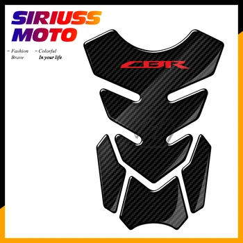 3D Карбоновый чехол для бака мотоцикла, защитная наклейка, чехол для Honda CBR 400 600 900 1000 RR 1100XX