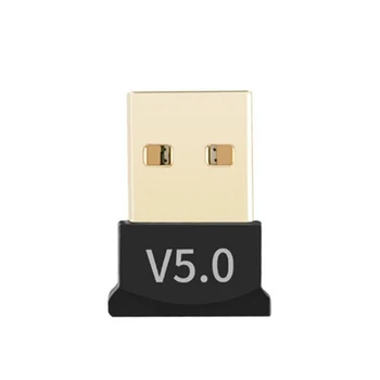 USB-адаптер для передачи данных, Пластиковый высокочувствительный ключ, Портативный Bluetooth-совместимый аудиоприемник 5.0 для динамика ПК