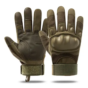 Тактические перчатки с полными пальцами Военный Пейнтбол Страйкбол Боевая работа Вождение Езда Охотничьи Перчатки Мужчины Женщины