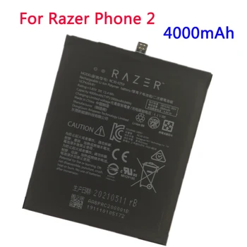 Razer Новый 100% Оригинальный Аккумулятор мобильного телефона Для Razer Phone 2 RC30-0259 Аккумулятор 4000 мАч телефонные Батареи Номер отслеживания