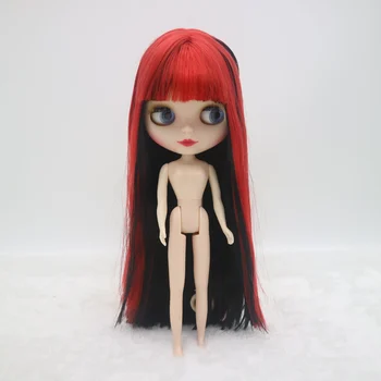 Бесплатная доставка Модная кукла со смешанными волосами для BLYTH (RBSM-752)
