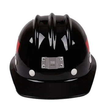 Защитный шлем из АБС-стекловолокна, Светоотражающая полоса для подземной шахты, Носимая Шахтерская лампа, Рабочий Дышащий защитный шлем