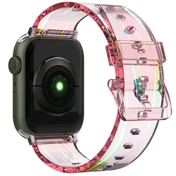 Силиконовый ремешок для Apple Watch ремешок 44 мм 40 мм 42 мм 38 мм 40 44 мм 3 4 5 6 se correa ремешок для часов браслет iWatch series 7 41 мм 45 мм