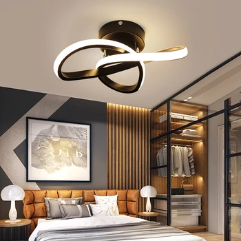 Светодиодный потолочный светильник AC110V 220V, Светодиодный потолочный светильник для балкона, лампа для прохода, Коридор, Современные потолочные светильники, внутреннее освещение дома