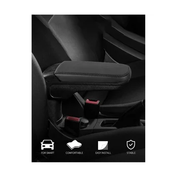 Автомобильный рычаг, Центральный подлокотник, ящик для хранения с держателем стакана воды с USB для Smart Fortwo 453 2015-2019