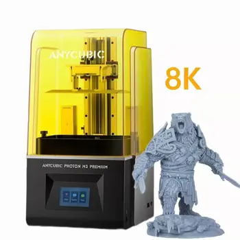 Высокоточный полуавтоматический ЖК-3D-принтер ANYCUBIC M3 Premium 8k 250*123*219 размер печати мм