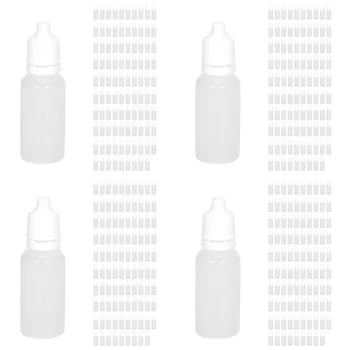400ШТ 15 мл Пустых пластиковых Бутылок-капельниц Для жидкости для глазных Капельниц Многоразового использования