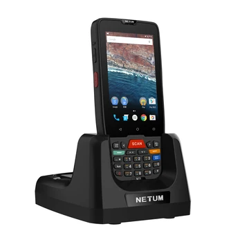 Надежный RFID Android 9,0 IP65 Прочный 4G WiFi Синий зуб GSM Камера 1D 2D Сканер штрих-кода Портативные КПК
