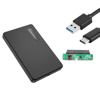 Мобильный чехол для внешнего жесткого диска с интерфейсом USB TYPE-C 2,5-дюймовый чехол для внешнего жесткого диска SATA