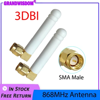 868 МГц 915 МГц Антенна lora 3dbi SMA штекерный разъем GSM 915 МГц 868 IOT Antena наружный ретранслятор сигнала antenne водонепроницаемый Lorawan