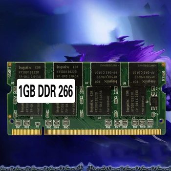 Оперативная память ноутбука Ram SO-DIMM DDR1 PC 2100/ DDR 266 МГц 1 ГБ 200 КОНТАКТОВ для ноутбука