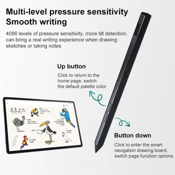Активный стилус для Lenovo Xiaoxin Pad Pad Pro Tab P11 Stylus Aes 2.0 wgp Precision Pen 2 Черный