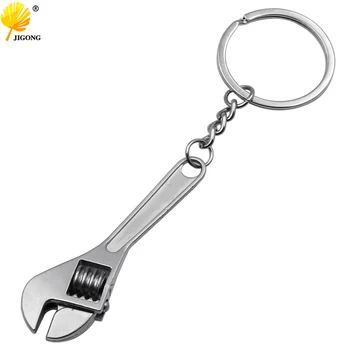 Мини Металлический Регулируемый Инструмент, гаечный ключ, брелок для ключей, подарок