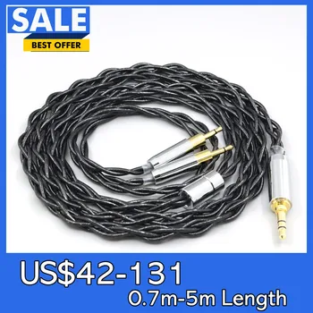 99% Чистого серебра, палладий,графен, Плавающий золотой кабель Для наушников Sennheiser HD700, 2,5 мм, 4-жильный плетеный кабель LN008329