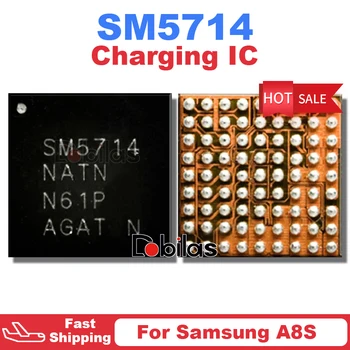 10 шт./лот SM5714 Для Samsung A8S G8870 USB Зарядное устройство IC BGA Зарядка Аудио Дисплей Микросхема Запасные Части Чипсет