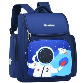 Детская школьная сумка с 3D рисунком из мультфильма для мальчиков, рюкзак с принтом астронавта, студенческая водонепроницаемая сумка с рисунком из мультфильма для девочек, детская легкая сумка