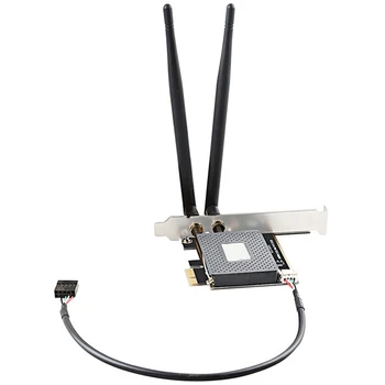 МИНИ PCIE Настольный WiFi Адаптер PCI-E X1 Беспроводной WiFi Сетевой адаптер Конвертер Карты Поддержка Bluetooth Для ПК