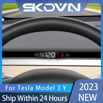 Для Tesla Model 3 Модель Y 2019-2022 Таблица Скрытых воздушных кодов Оригинальная Синхронизация данных автомобиля HUD Скорость Мощность Сигнала поворота