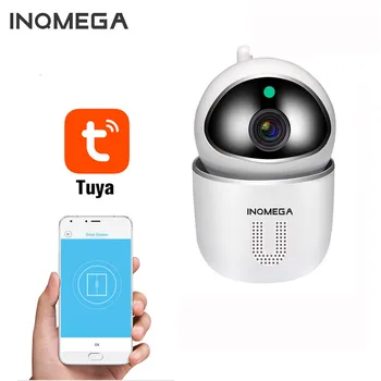 INQMEGA Tuya 1080P Домашняя ip-камера безопасности, камера видеонаблюдения, Беспроводная камера видеонаблюдения, Радионяня