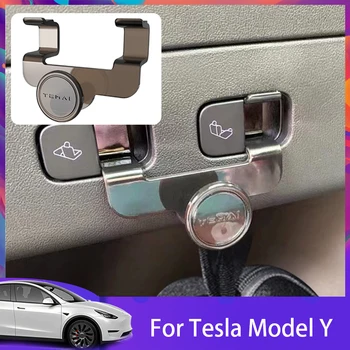 2022 1 шт. Крюк для багажника автомобиля для Tesla Модель Y PC Крюк для багажника Компактный Крюк для хранения Авто Аксессуары для интерьера 2021