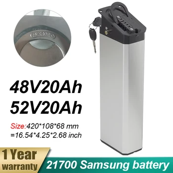 Складные аккумуляторы ALX-108-01 для ebike 48v 20ah 52v 20ah с Samsung cell Для аккумулятора G-force T42 ebike