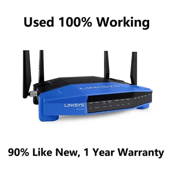 LINKSYS WRT1900AC Б/У, сверхбыстрый умный Wi-Fi МАРШРУТИЗАТОР, двухдиапазонный беспроводной МАРШРУТИЗАТОР WiFi 5
