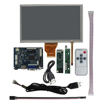 8-Дюймовый ЖК-дисплей AT080TN64 с HDMI-совместимым драйвером VGA AV, плата управления, Дигитайзер, комплект сенсорных мониторов