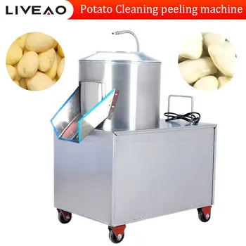 Коммерческая машина для чистки сладкого картофеля, Стиральная машина для чистки овощей