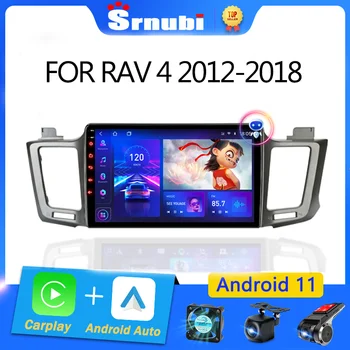 Android 10 Carplay Auto автомагнитола для Toyota RAV4 Rav 4 XA40 5 XA50 2013 2014 2015 - 2018 Мультимедийный видеоплеер GPS 2 din DVD