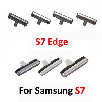 Кнопка Регулировки громкости питания Для Samsung Galaxy S7 Edge G930 G935 Оригинальный Телефон Новый Корпус Рамка Шасси Клавиша Включения Выключения Кнопочная Часть