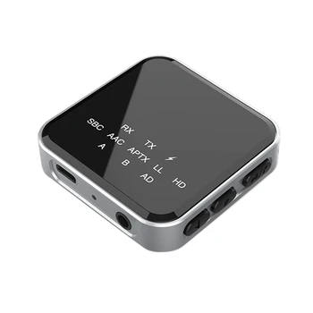 2 В 1 Беспроводной 3,5 мм AUX оптический адаптер Aptx Bluetooth аудио адаптер для автомобильной ТВ-стереосистемы