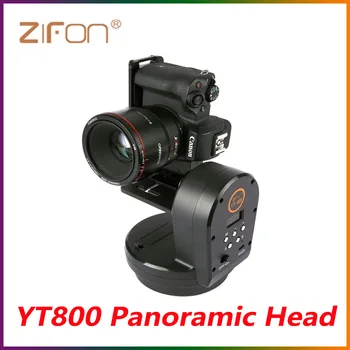 ZIFON YT800 Автоматическая Моторизованная Панорамная Головка С Вращением на 360 °, Дистанционное Управление Поворотом, Стабилизатор Головки Штатива для Видеокамер